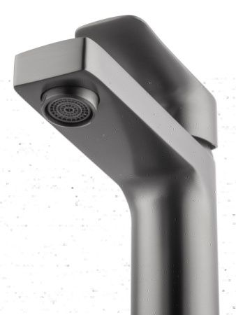 Смеситель Wonzon & Woghand WW-A40222-BGG на раковину серый