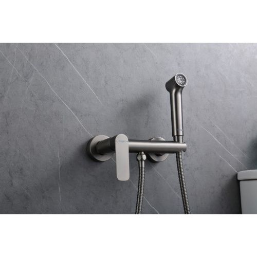 Гигиенический душ со смесителем Raglo R03 R03.51.09 серый - фото 4