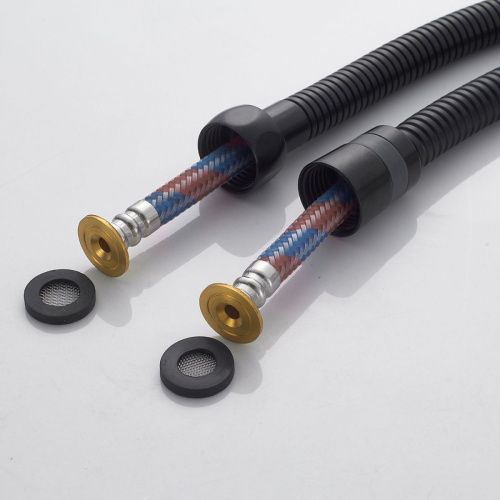 Гигиенический душ со смесителем Shevanik S9905H черный - фото 5