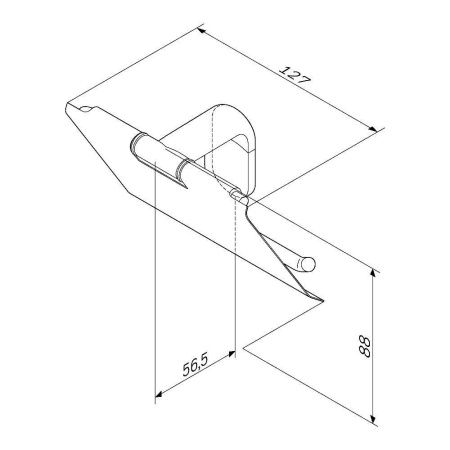 Бумагодержатель Am.Pm X-Joy A84341422