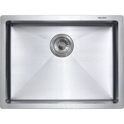 Кухонная мойка Melana ProfLine MLN-R5844H 60х45 цвет серый поверхность матовая