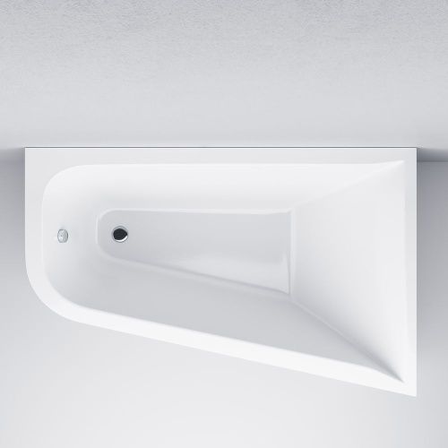 Ванна акриловая Am.Pm Spirit W72A-160R100W-A2 160х100 пристенная асимметричная без каркаса - фото 5