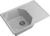 Кухонная мойка Granfest Unique U-740L серый 75х50 цвет серый поверхность матовая
