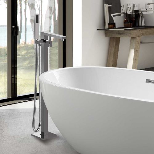 Смеситель Vincea VTF-101CH напольный хром - фото 2