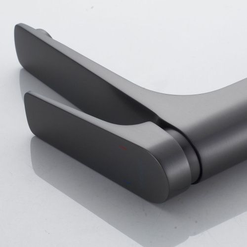 Смеситель для раковины Shevanik S4211T на столешницу оружейная сталь - фото 5