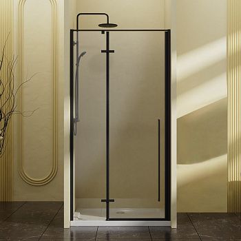 Душевая дверь Vincea Slim-N VDPH-5SN100CLB 100х195 стекло прозрачное профиль черный