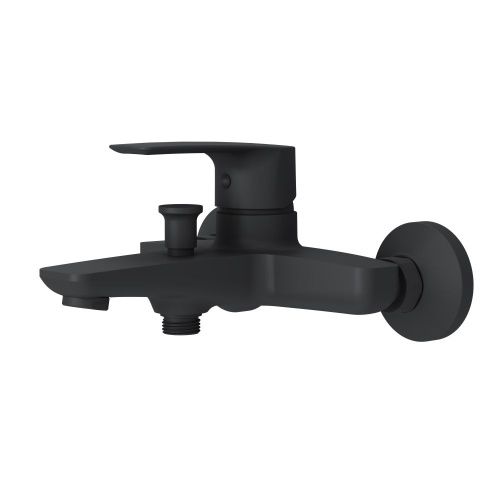 Смеситель для ванны и душа Am.Pm Gem F90A10022 настенный черный - фото 2