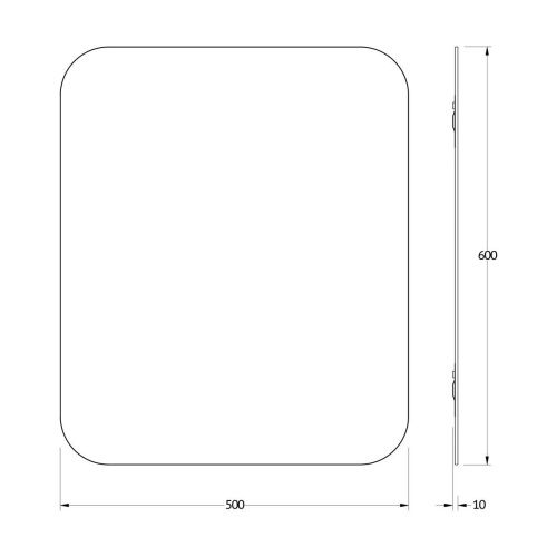 Зеркало Evoform Colora BY 0433 50х60 подвесное - фото 2