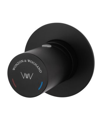 Смеситель для раковины Wonzon & Woghand WW-105-MB встраиваемый в стену черный