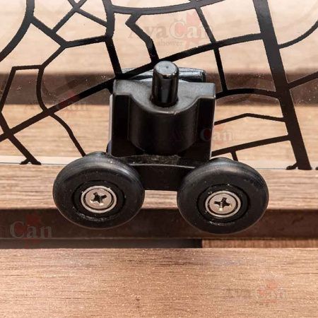 Душевой уголок AvaCan FB2-190-SB90 90х90 стекло тонированное профиль черный без поддона