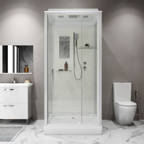 Душевая кабина Niagara Standart ST100/15Q 100х100 квадратная с крышей ориентация универсальная - фото 5