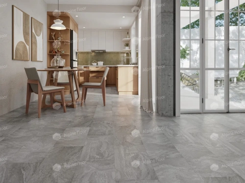 Кварцвиниловая плитка Alpine Floor Light Stone ECO-15-11 Хэмпшир толщина 0.25 см 43 класс 608х303 - фото 4