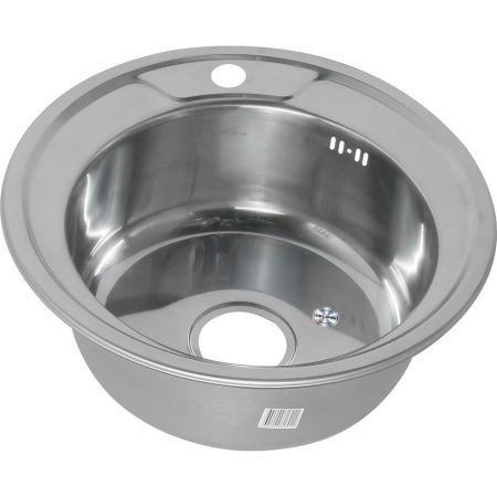 Кухонная мойка Melana 002/2 (*15) 40х40 цвет хром поверхность полированная