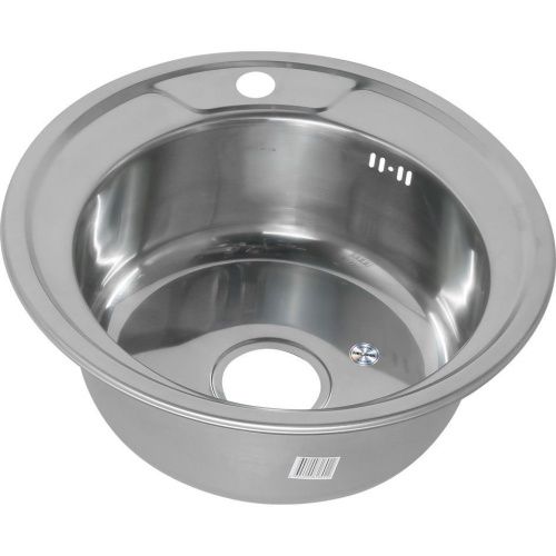 Кухонная мойка Melana 002/2 (*15) 40х40 цвет хром поверхность полированная - фото 3