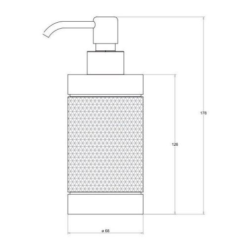 Дозатор Bertocci Officina 01 12775288600 - фото 2