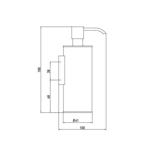 Дозатор Emco System2 3521 001 05 - фото 2