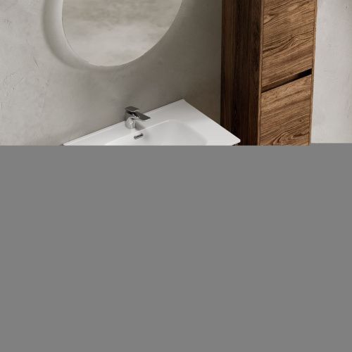 Тумба под раковину Sancos Libra Floor LB70FECH 70х50 напольная цвет коричневый - фото 4