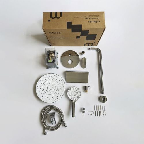 Душевая система Milardo Rora RORSB02M67 встраиваемая в стену цвет хром - фото 5