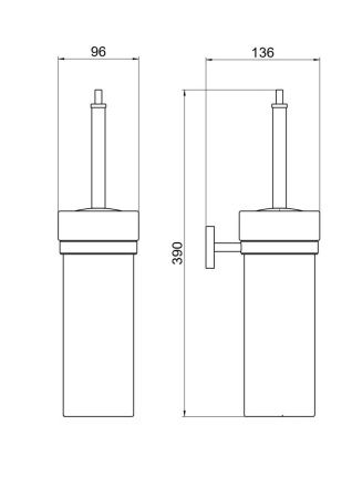 Ершик Aquatek БЕТТА AQ4610CR