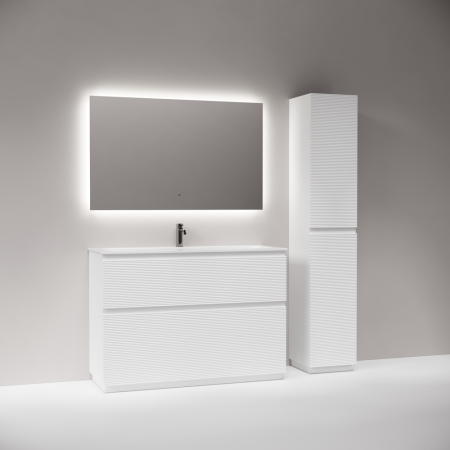 Тумба под раковину Sancos FOLK Floor FL120FW 120х40 напольная цвет белый