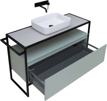 Тумба под раковину Allen Brau Priority 1.31004.PWM 120х50 напольная цвет зеленый