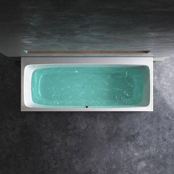 Ванна акриловая Am.Pm Func W84A-170-070W-A 170х70 пристенная прямоугольная без каркаса