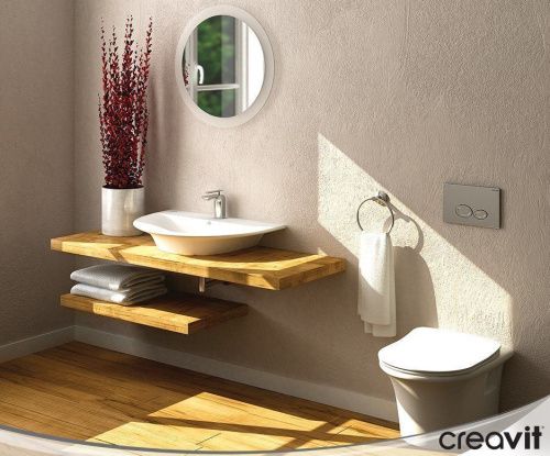 Клавиша смыва механическая Creavit GP2003.00 цвет хром - фото 3