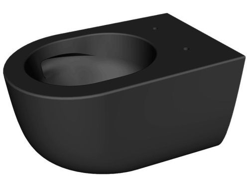 Чаша унитаза подвесная Hatria FUTURA A0Y9BA02 цвет черный без сиденья безободковая душевой смыв