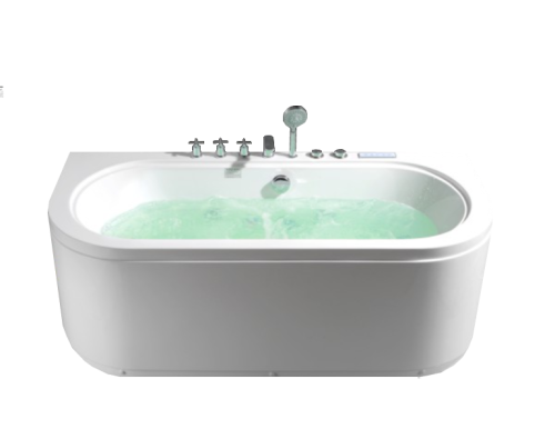 Ванна акриловая Frank 20156060 170х80 пристенная овальная с каркасом - фото 4