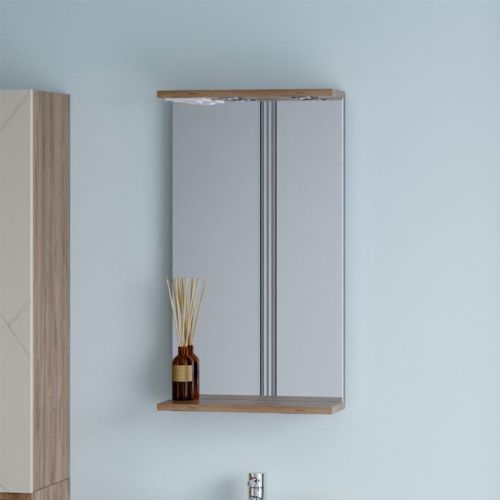 Зеркало с подсветкой Бриклаер Кристалл 4627125416811 40х70 подвесное - фото 4