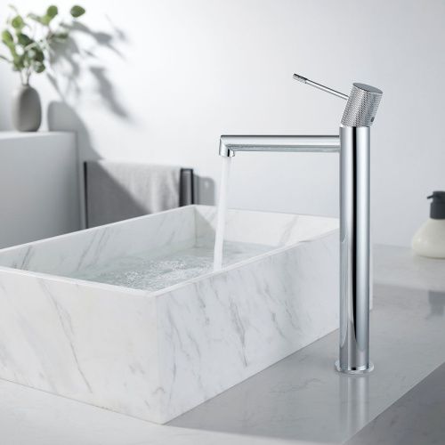 Смеситель для раковины Vincea Desire VBF-1D2CH на столешницу хром - фото 2