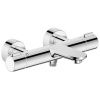 Смеситель для ванны Duravit Wave WA5220000010 / WA5220000C10 настенный хром с термостатом