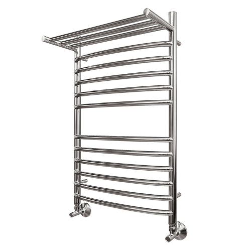 Полотенцесушитель водяной Point Альфа PN05158SP 55х80 хром - фото 3