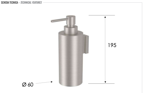 Дозатор Remer Lounge ACGL13LN - фото 2