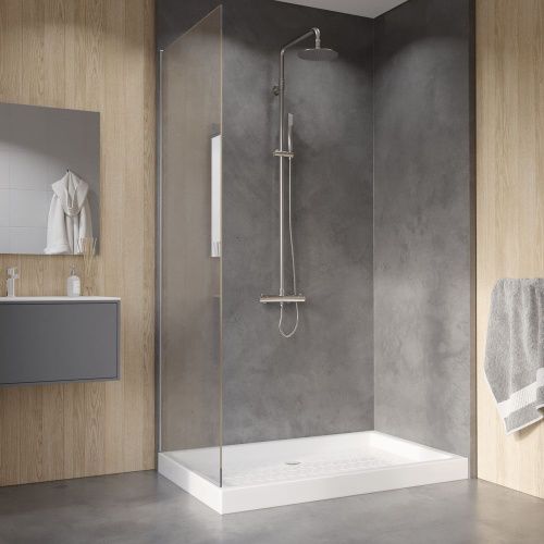 Душевой поддон керамический RGW CER 19170374-01 140х70 белый - фото 3