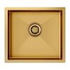 Кухонная мойка Paulmark ALLER 48 UNI PM804844-BG 45х40 цвет золото поверхность брашированная