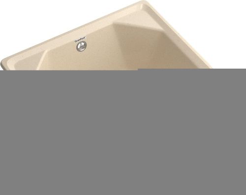 Кухонная мойка Granfest Unique U-500 кашемир 50х50 цвет бежевый поверхность матовая - фото 2