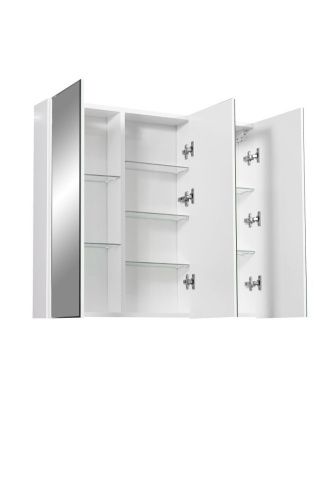 Зеркало-шкаф Stella Polar Концепт SP-00000061 80х70 подвесной цвет белый - фото 4