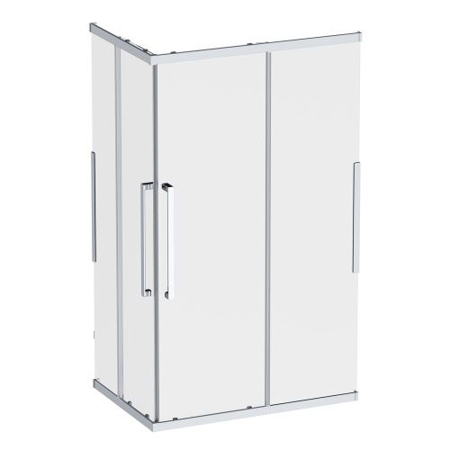 Душевой уголок Am.Pm Func W84G-403-12080-MТ 120х80 стекло прозрачное профиль хром без поддона - фото 2