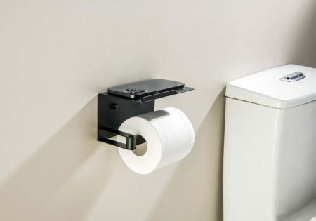 Бумагодержатель Aquatek ЛИБРА AQ4929MB