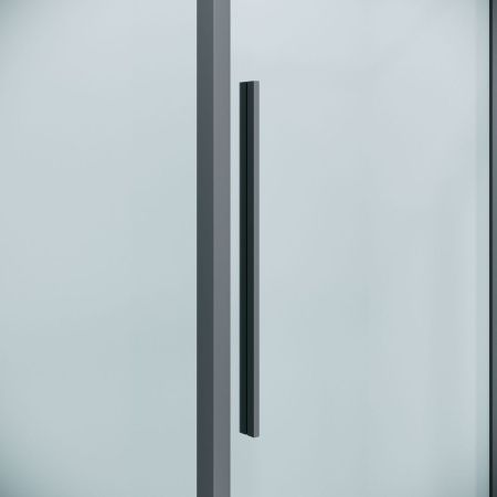 Душевая дверь Niagara Nova NG-34-11AGR 110х195 стекло прозрачное профиль графит