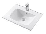 Раковина керамическая Art&Max керамические раковины AM7117-60 60х50 накладная цвет белый