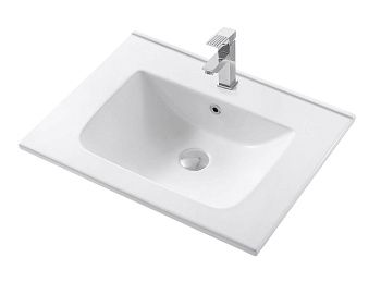 Раковина керамическая Art&Max керамические раковины AM7117-60 60х50 накладная цвет белый