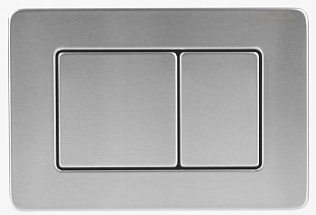 Клавиша смыва механическая CHARUS Robusto FP.310.BSS.05 цвет нержавеющая сталь