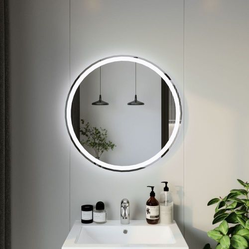 Зеркало с подсветкой Бриклаер Эстель 4627125414367 70х70 подвесное - фото 5