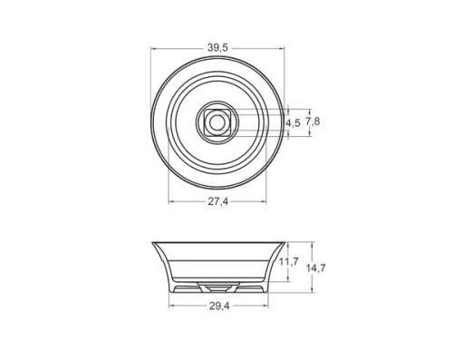 Ванна акриловая Riho Still B099030005 180х80 пристенная прямоугольная - фото 2