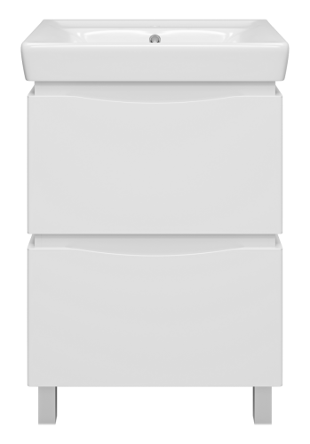 Тумба под раковину Misty Венера П-Внр01060-012Я 60х50 напольная цвет белый - фото 2