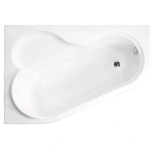 Ванна акриловая Vagnerplast Selena VPBA141SEL3PE-04 150х100 пристенная асимметричная без каркаса - фото 2