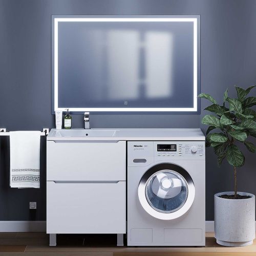 Тумба под раковину Uperwood Tanos 291120333 60х50 напольная цвет белый - фото 3