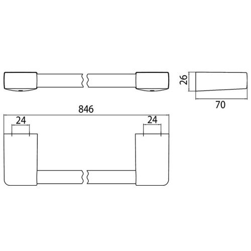 Полотенцедержатель Emco Trend 0260 001 80 - фото 2